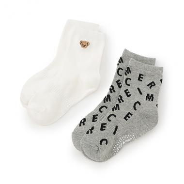 BOYSくま・MERCIソックス2P