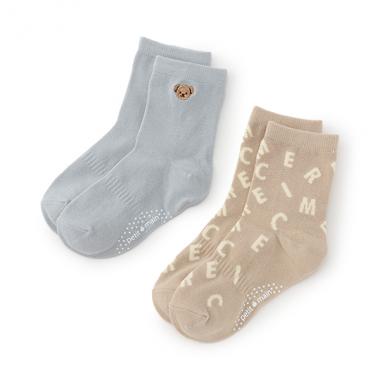 BOYSくま・MERCIソックス2P