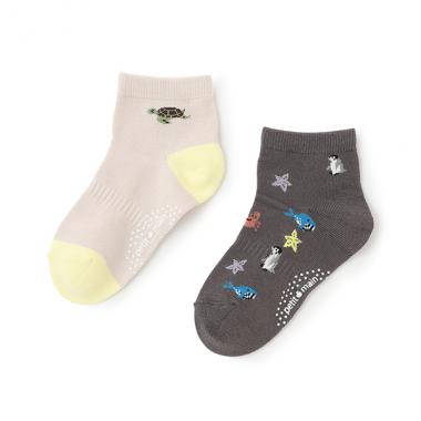 BOYS接触冷感ソックス2P