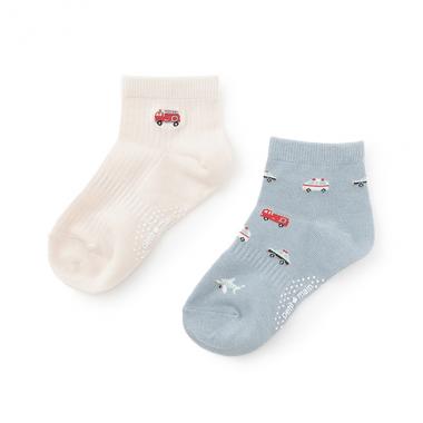 BOYS吸水速乾ソックス2P