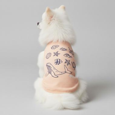 【DOG】【接触冷感】海刺しゅうタンク