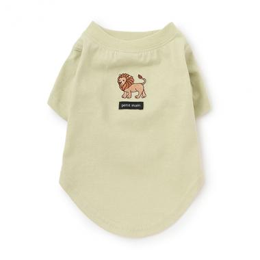 【リンク】【DOG】【接触冷感】刺しゅう半袖Tシャツ