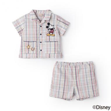 【Disney】開衿シャツセットアップ