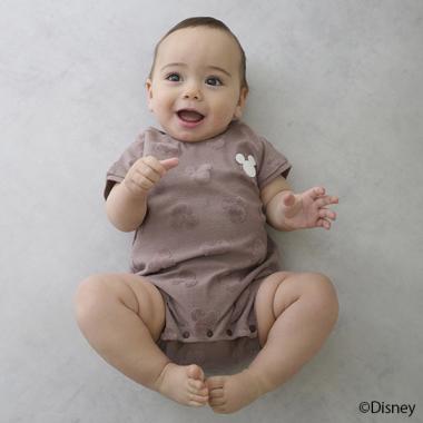 【Disney】パイルジャガードカバーオール