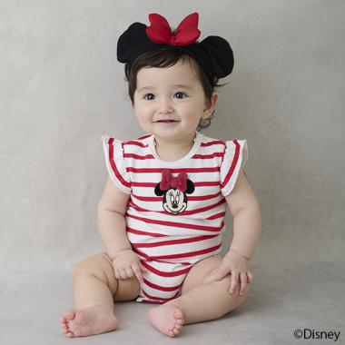 【Disney】ヘアバンドつきロンパース