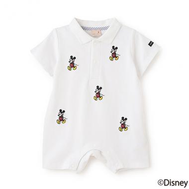 【Disney】刺しゅうポロカバーオール