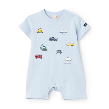 【リンク】働く車刺しゅうカバーオール