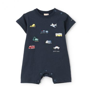 【リンク】働く車刺しゅうカバーオール