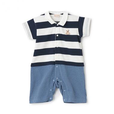 【リンク】半袖ラガーカバーオール