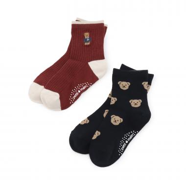 くまソックス2P