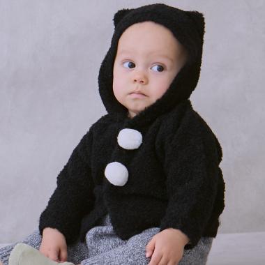 ねこニットカーディガン