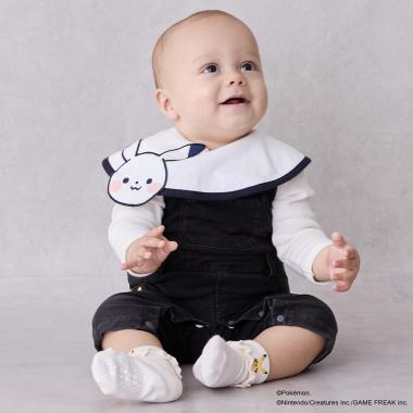 【モンポケ】モチーフサロペット