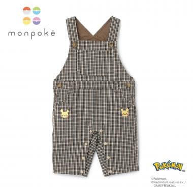 【モンポケ】モチーフサロペット