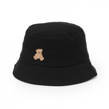くま刺しゅうバケットハット