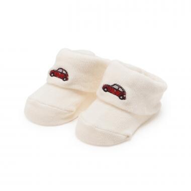 【POLO BCS】くるま刺繍カップソックス