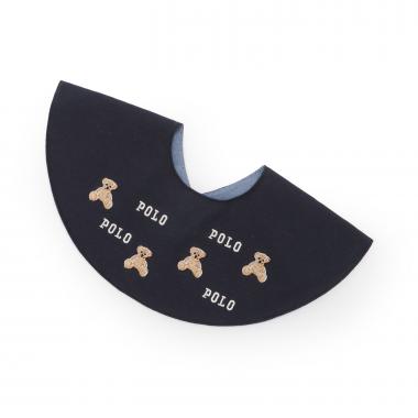 【POLO BCS】モチーフ刺繍スタイ