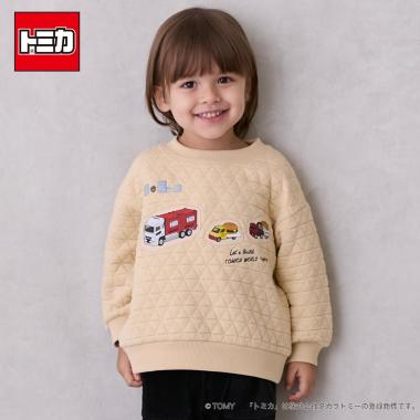 【TOMICA】キルティングトレーナー