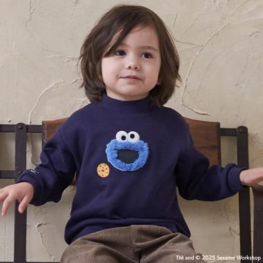 【SESAME STREET】モチーフトレーナー