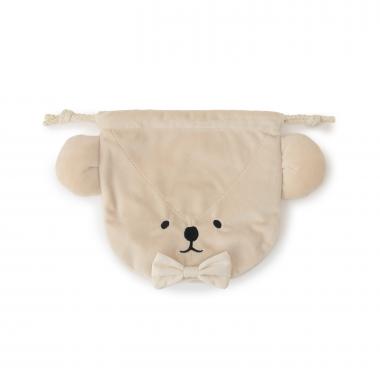 pupu&teteふわふわ巾着