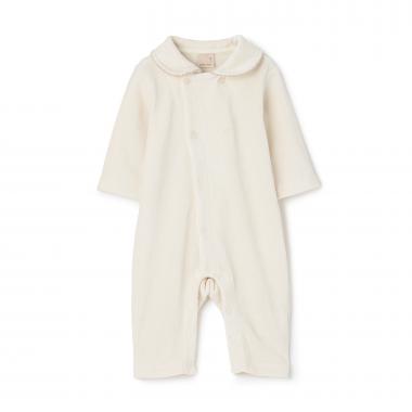 ダブルボタン衿つきカバーオール