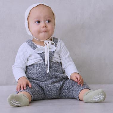 サスつきニットパンツセット