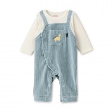 アニマルサロペ風カバーオール