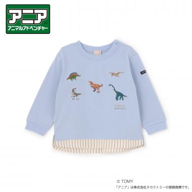 【TOMICA・ANIA】裾シャツ長袖Tシャツ