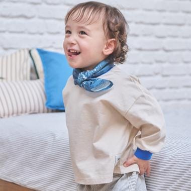 【Lee】バンダナ付きビッグシルエット長袖T