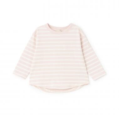 【食品防汚】ボーダー長袖Tシャツ