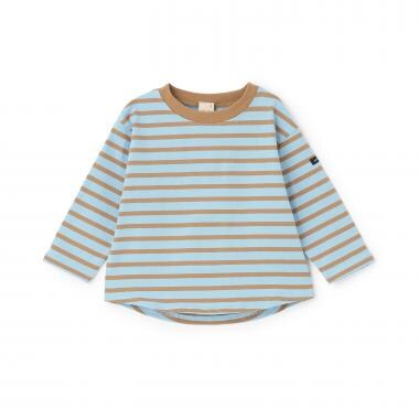 【食品防汚】ボーダー長袖Tシャツ