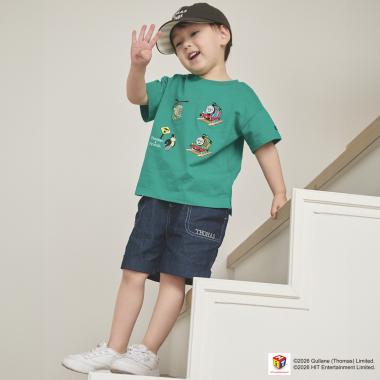 【きかんしゃトーマス】布帛ハーフパンツ