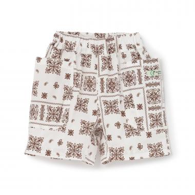 【ELEPHANT】布帛柄ショートパンツ
