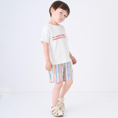 【水陸両用】ナイロンハーフパンツ4分丈