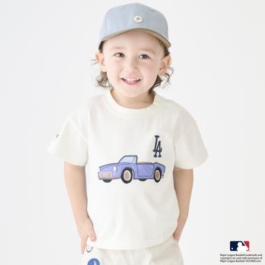 【MLB】車アップリケTシャツ