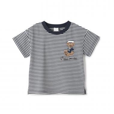 くまマリン半袖Tシャツ