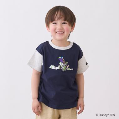 【Pixer】TOY STORY / アップリケ半袖Tシャツ