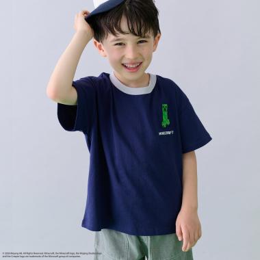 【MINECRAFT】刺しゅう半袖Tシャツ