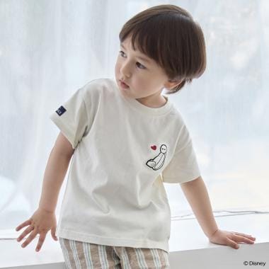 【Disney】【接触冷感】ベイマックス / アップリケTシャツ