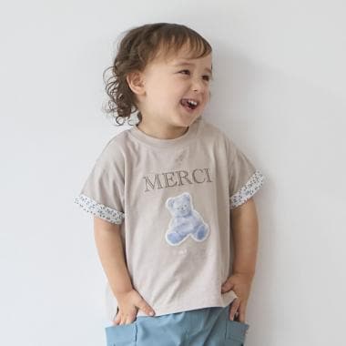 【リンク】15th MERCI袖折り返し半袖Tシャツ
