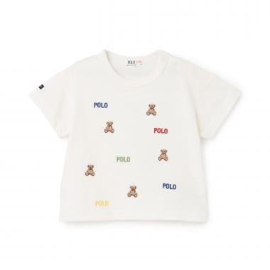 【POLO BCS】くま刺しゅう半袖Tシャツ