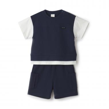 【接触冷感】ドッキングカットセットアップ