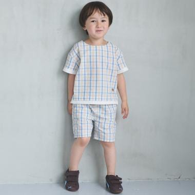 【藤本美貴コラボ】BOYSチェックセットアップ