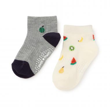 BOY吸水速乾ソックス2P