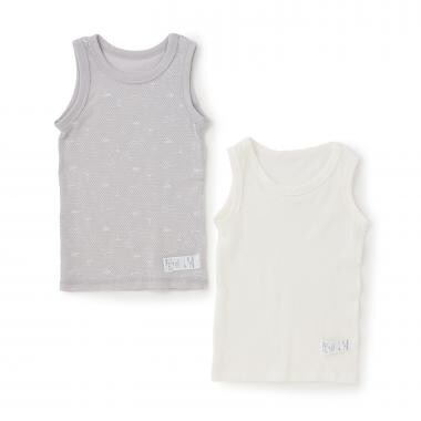 【弱酸性】メッシュタンク肌着2P