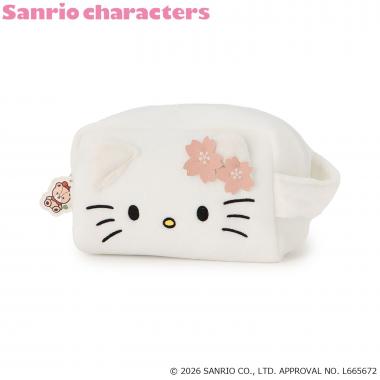 【サンリオキャラクターズ】お顔ポーチ/LG