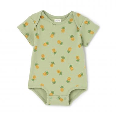 半袖ロンパース