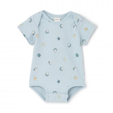 半袖ロンパース