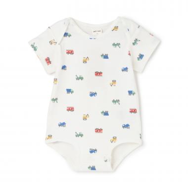 半袖ロンパース