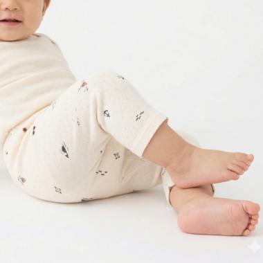 【プティプラ/ベビーサイズ】7分丈レギンス