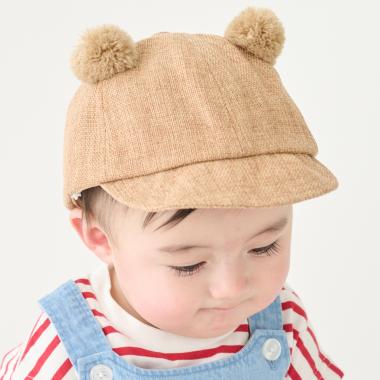 耳つきキャップ